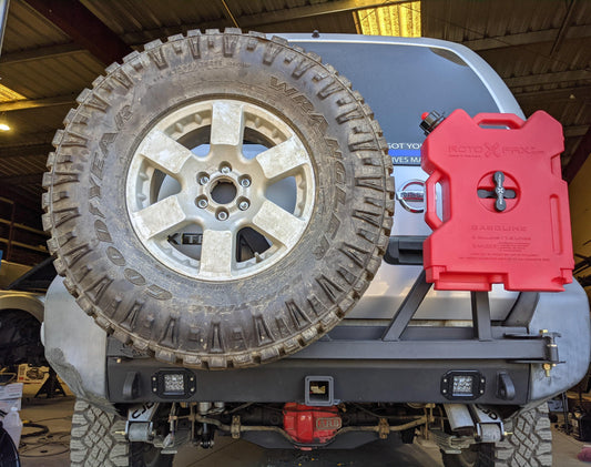 Xterra Rear Plate Bumper