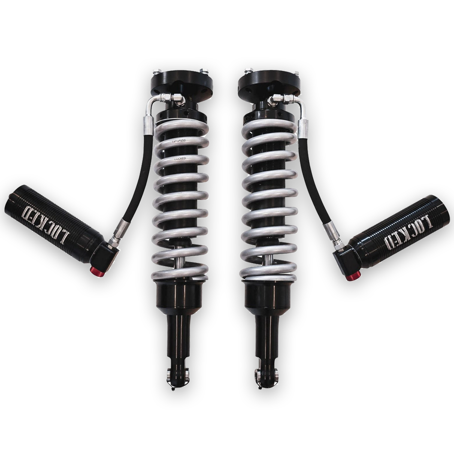 2.5 Front Titan Swap Coil Over Shocks Locked Offroad CJD Racing