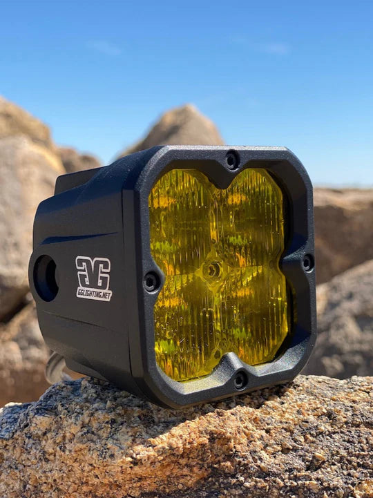 Amber Race Series Offroad LED Pod Flood Light