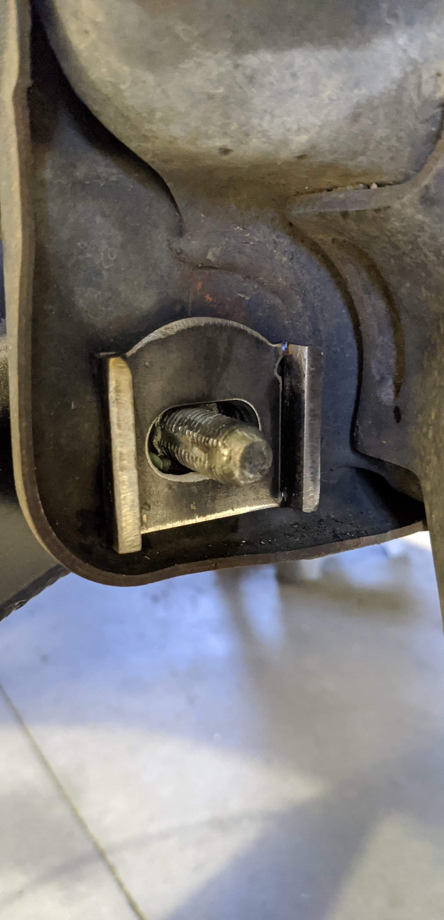 LCA Bolt Hole Repair Gussets