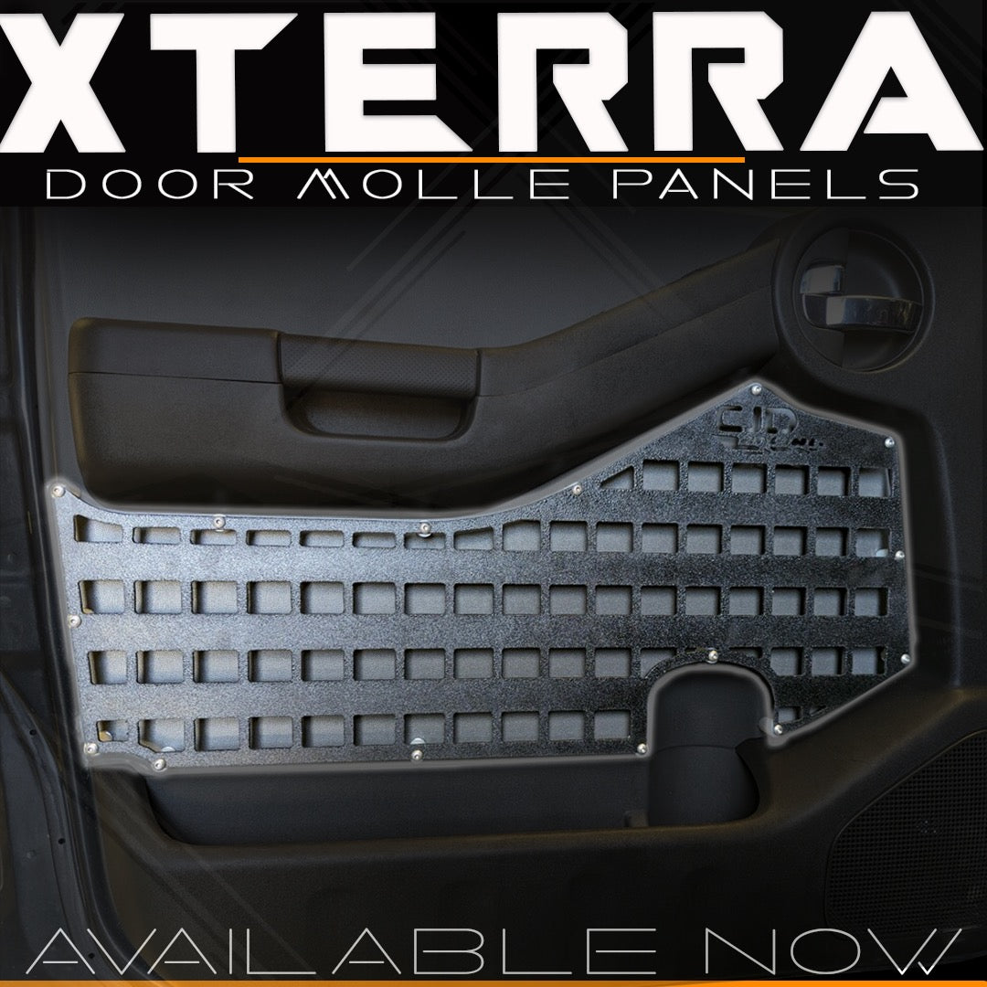 Xterra molle panels now available