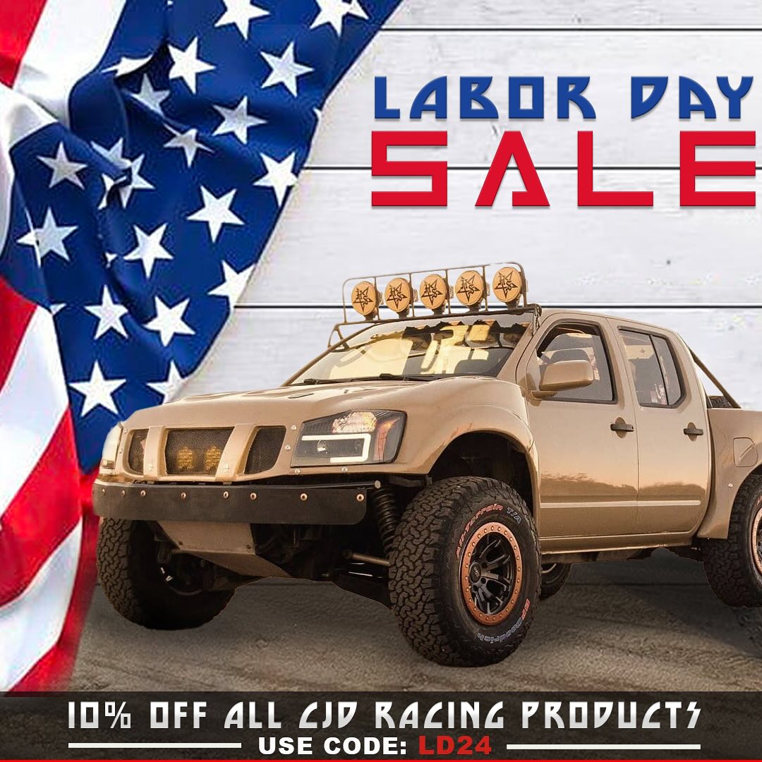 Labor Day Sale CJD Racing