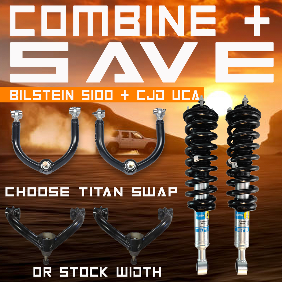 CJD Racing UCA W/ Complete Bilstein 5100 Package