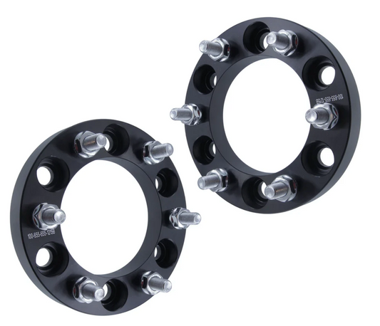 1" (25mm) Wheel Spacers for Infiniti and Nissan Trucks SUVs | 6x5.5 (6x139.7) | 12x1.25 Studs